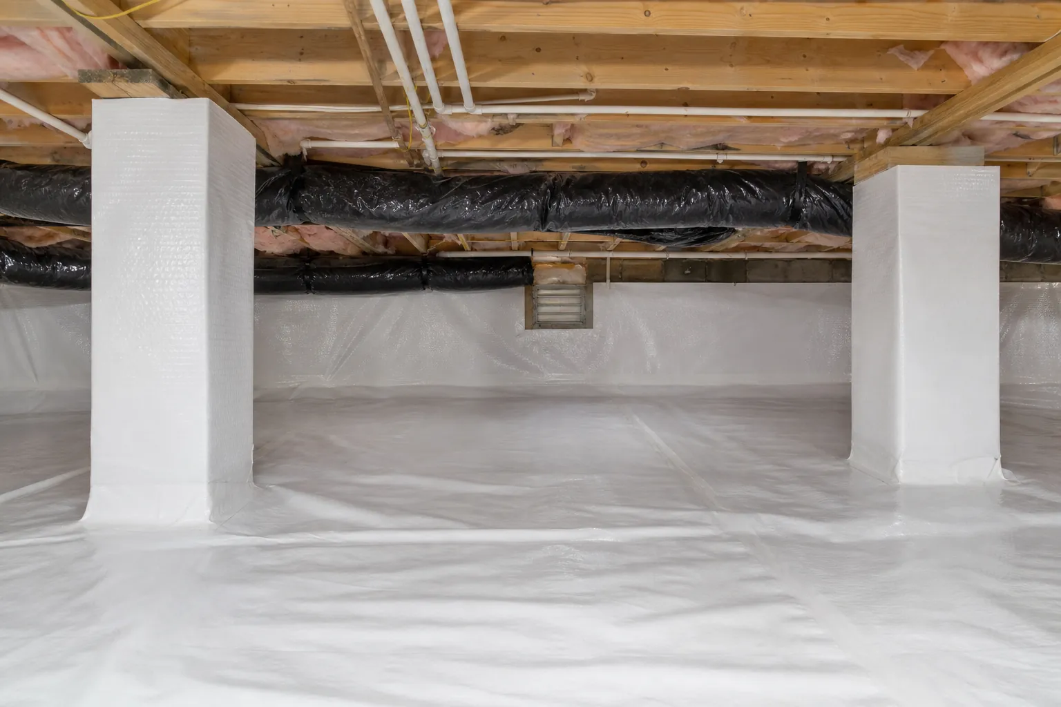 Editorial illustration of Practical crawl space repair for Chapel Hill homes in North Carolina